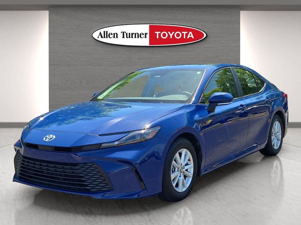 Used 2025 Blue Toyota LE image 4