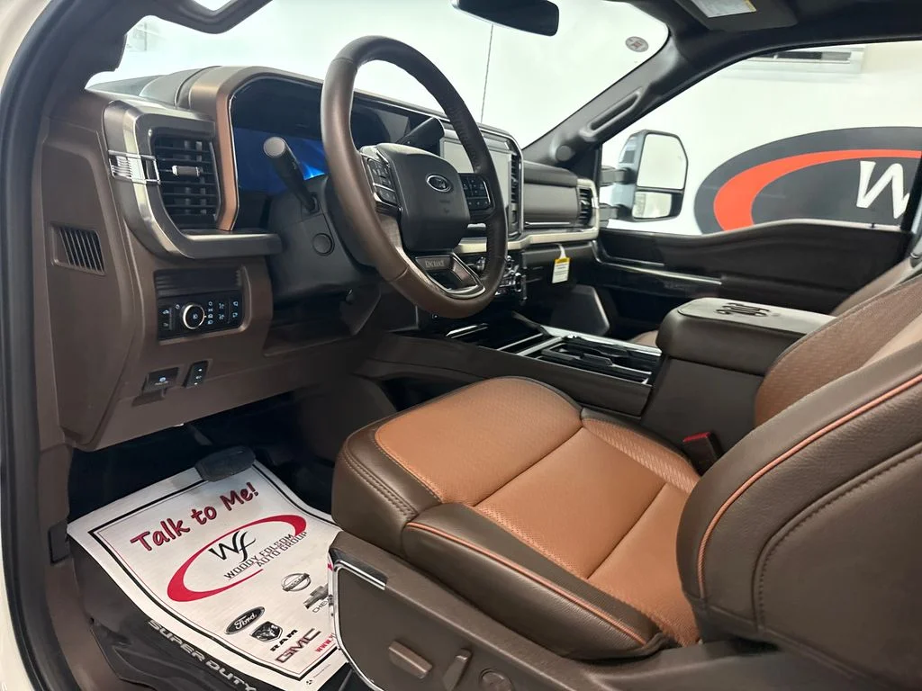 New 2026 Star White Metallic Tri-Coat Ford F-350® King Ranch® image 13