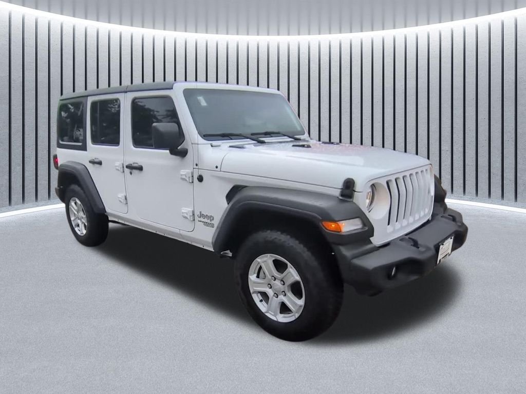 Used 2020 White Jeep Unlimited Sport S image 21