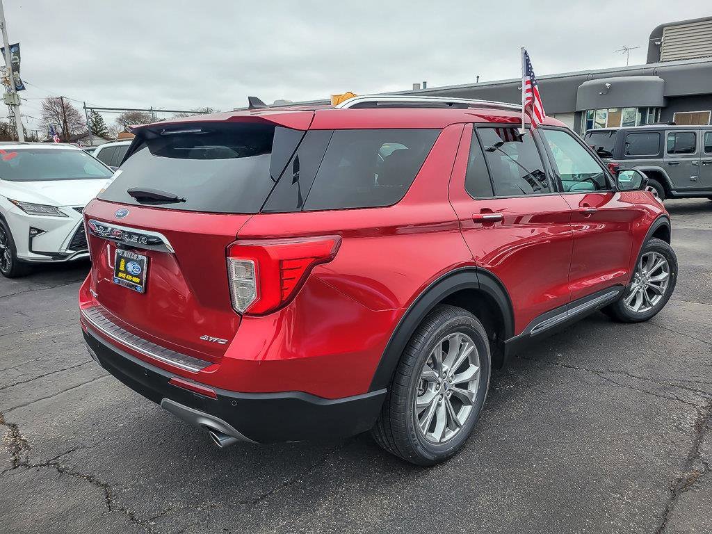 Used 2024 Rapid Red Metallic Tinted Clearcoat Ford Limited image 10