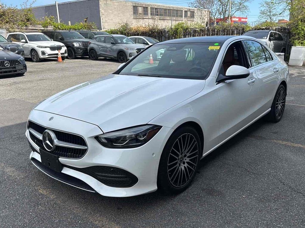 Used 2023 White Mercedes-Benz C 300 image 1
