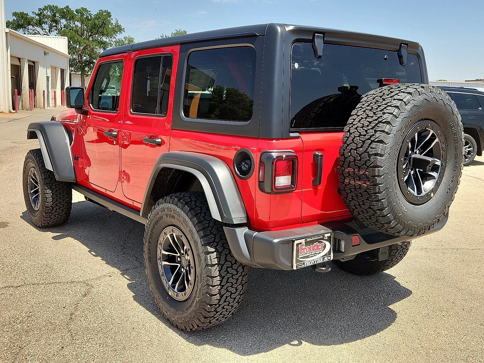 New 2026 Firecracker Red Clear-Coat  Paint Jeep 4-DOOR WILLYS image 3