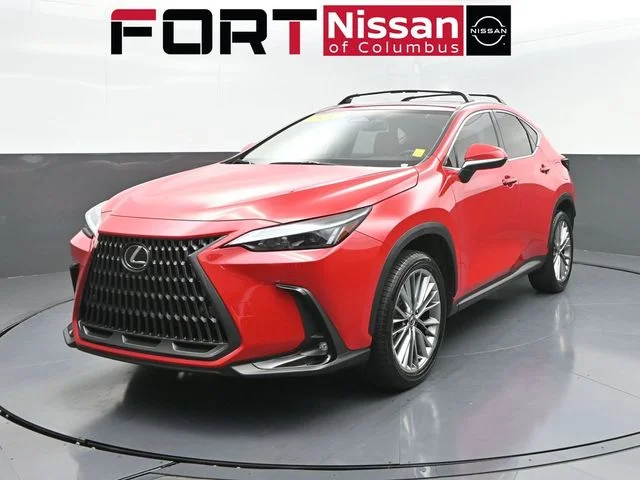 Used 2025 Red Lexus 350h Premium image 1