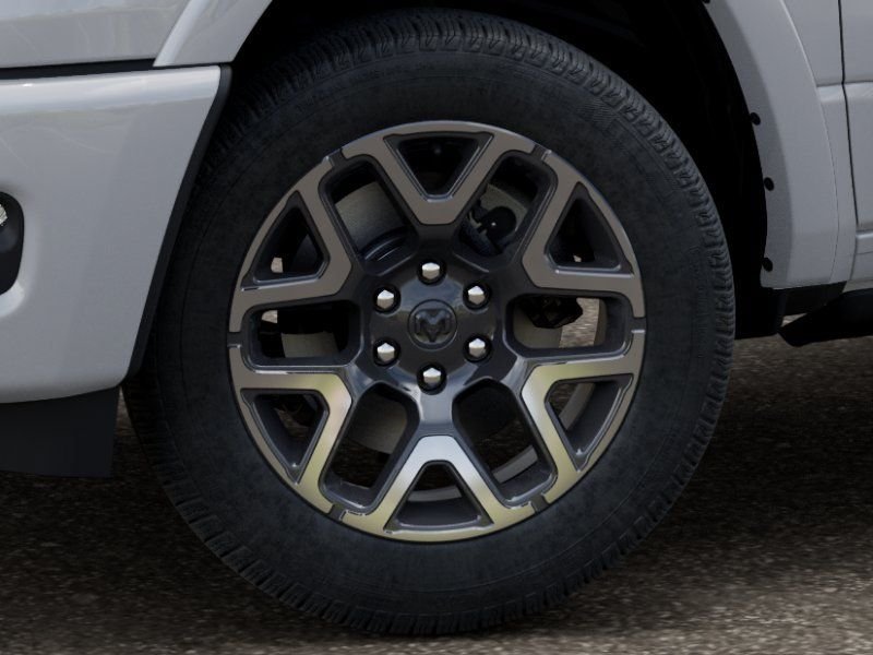 New 2026 Bright White Clear-Coat Exterior Paint RAM Laramie image 8