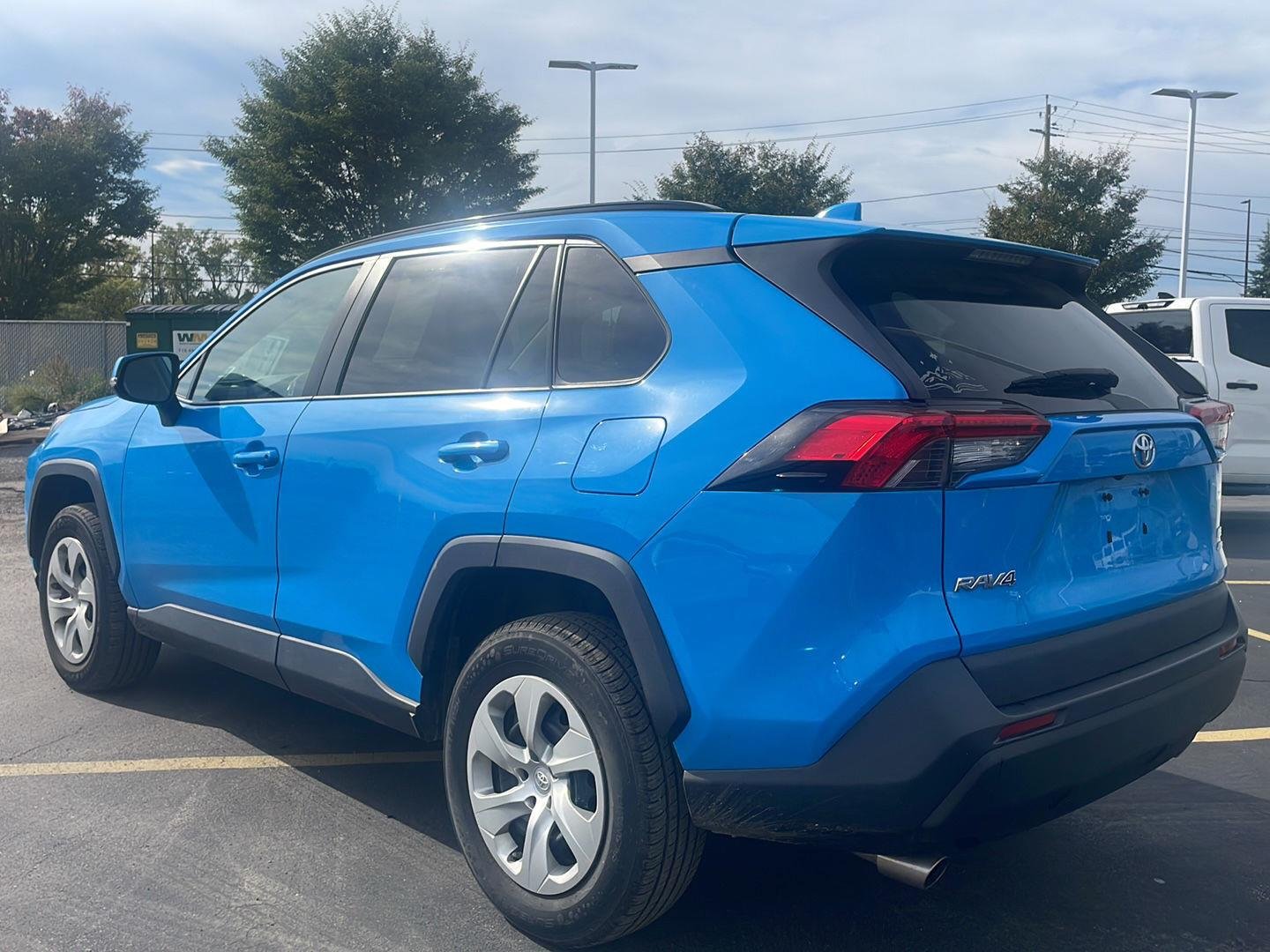Used 2019 Blue Flame Toyota LE image 11