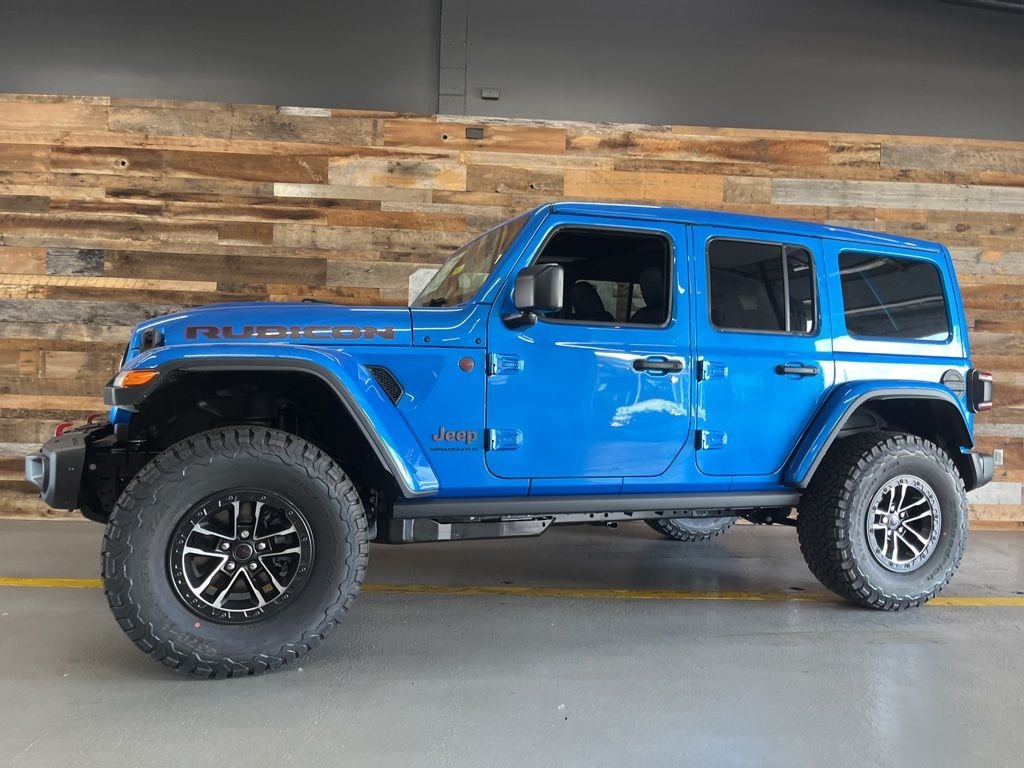 New 2026 Hydro Blue Pearl-Coat Exterior Paint Jeep Rubicon X image 20