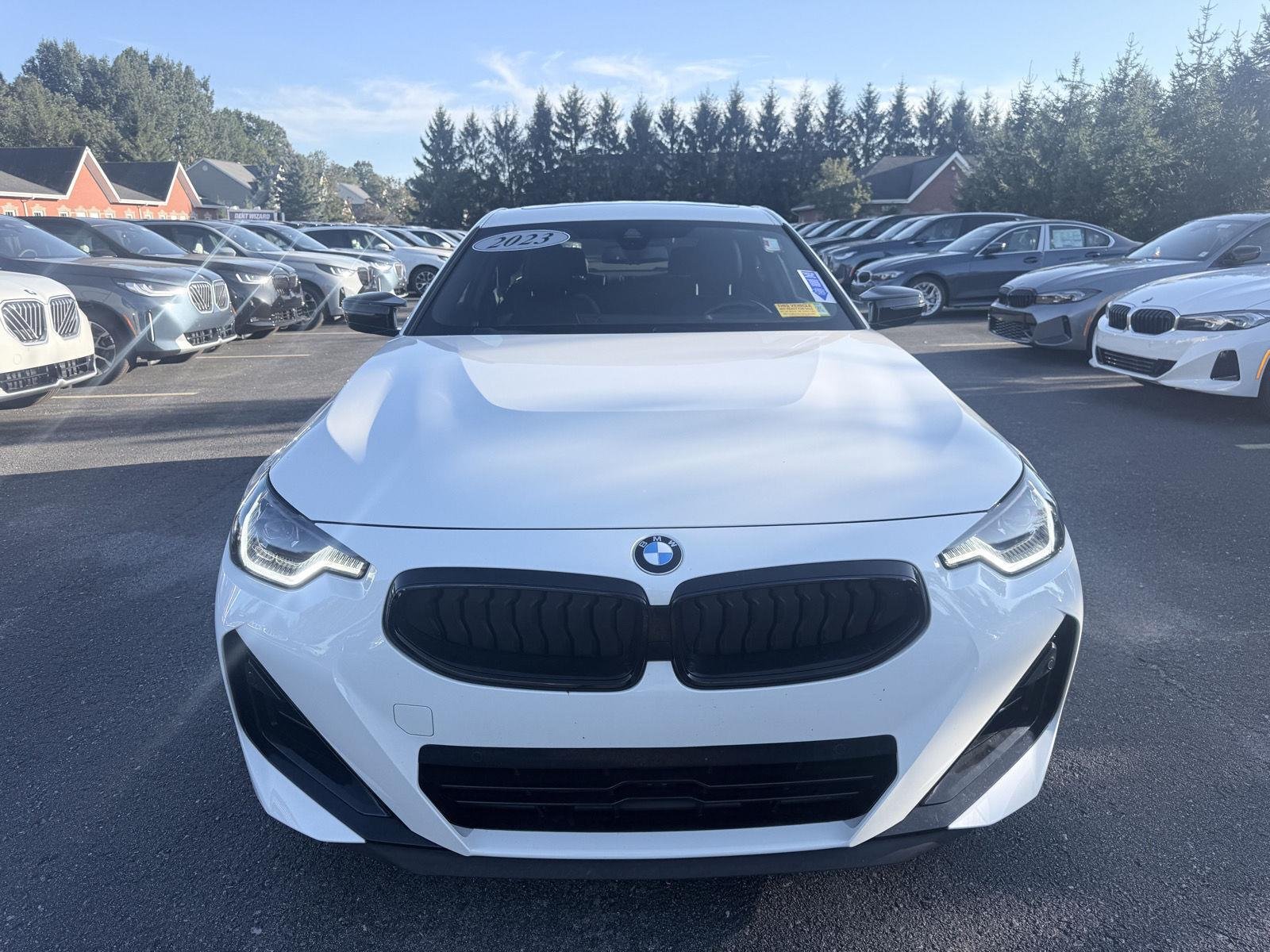 Used 2023 Alpine White BMW M240i xDrive image 2