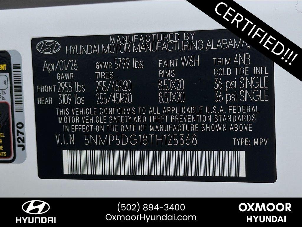 2026 Hyundai Santa Fe Calligraphy - Photo 35