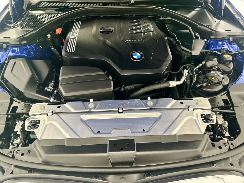 Used 2020 Blue Metallic BMW 330i image 28