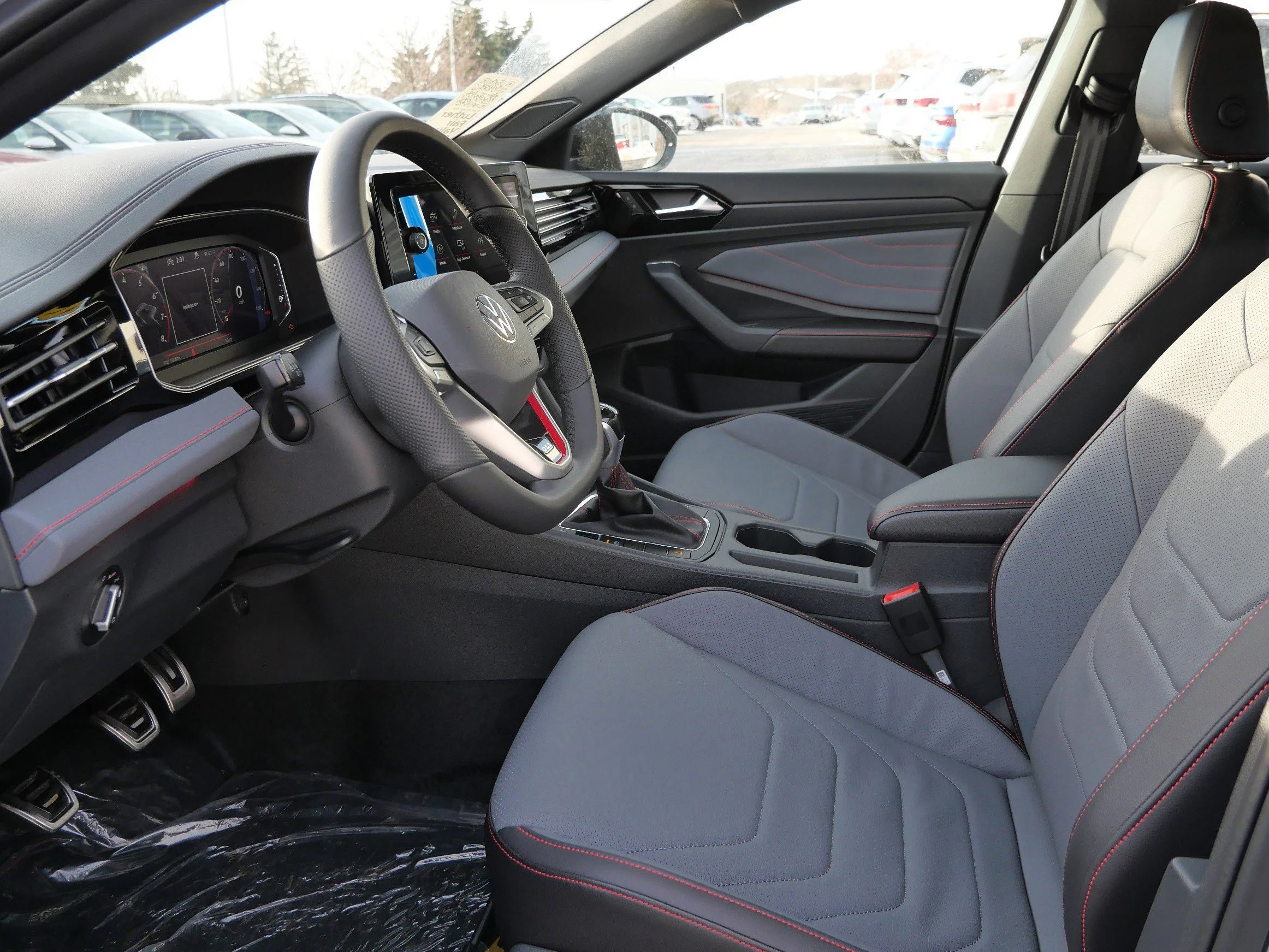 New 2026 Monument Gray w/Deep Black Roof Volkswagen Autobahn image 7