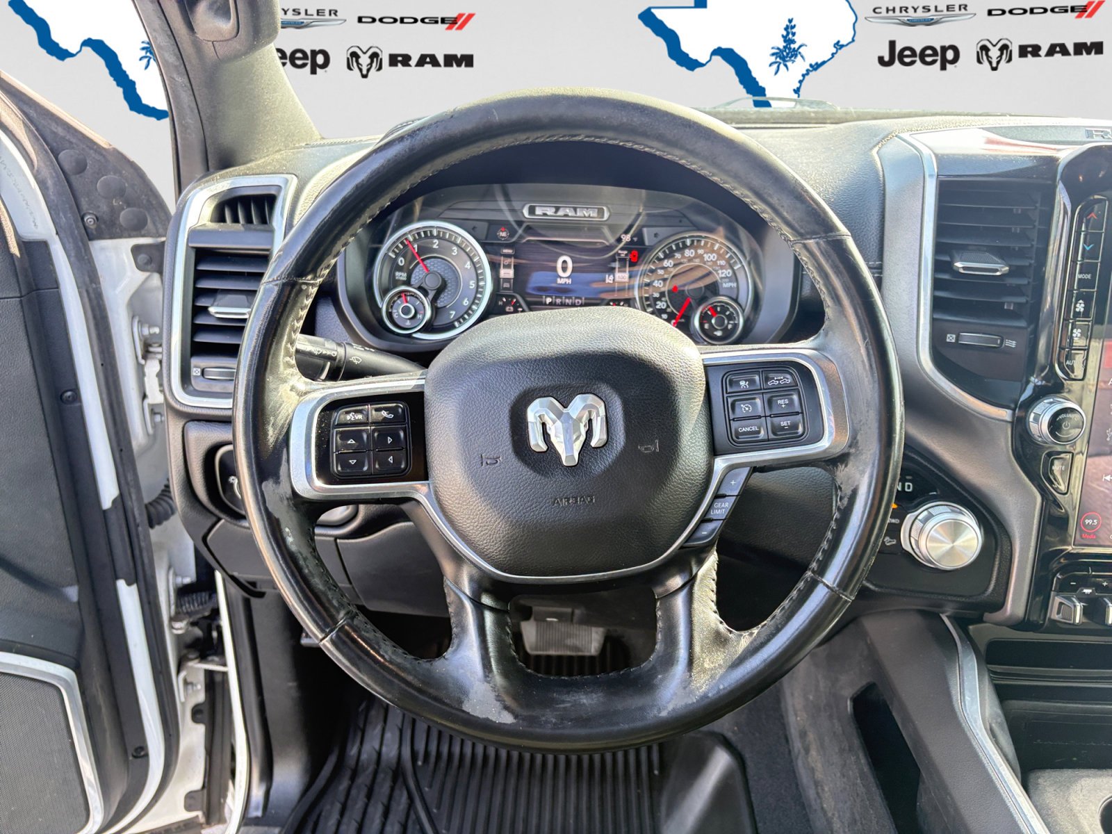 Certified Used 2021 Bright White Clearcoat Ram Laramie image 13