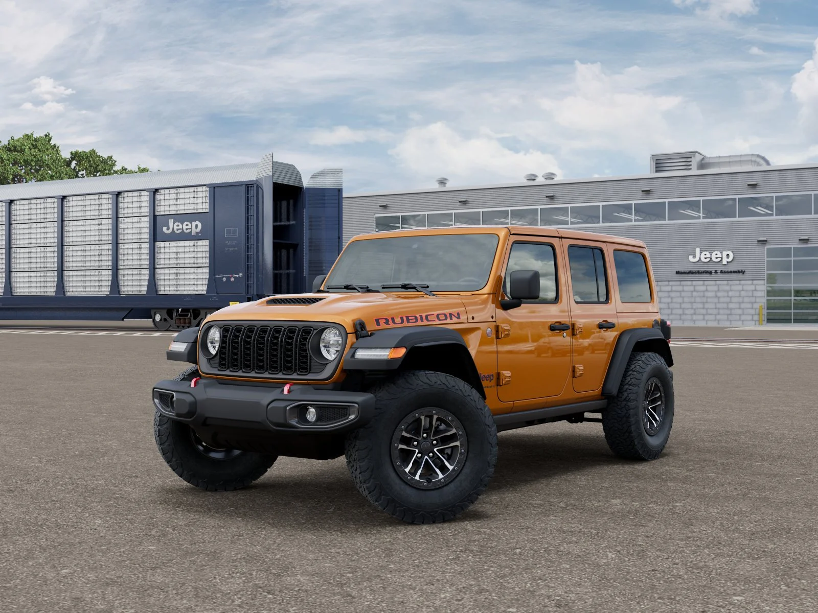 New 2026 Goldilocks Exterior Paint Jeep Rubicon image 1