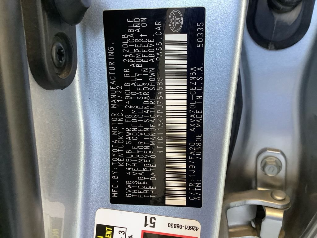 Used 2023 Silver Toyota LE image 20