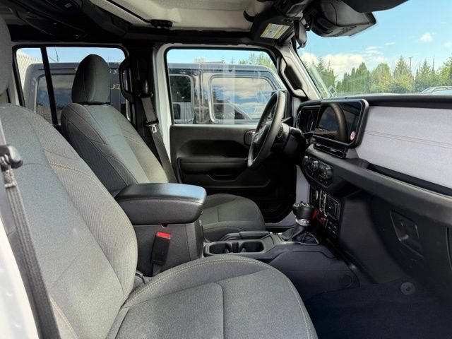 Used 2024 Bright White Clearcoat Jeep Willys image 16