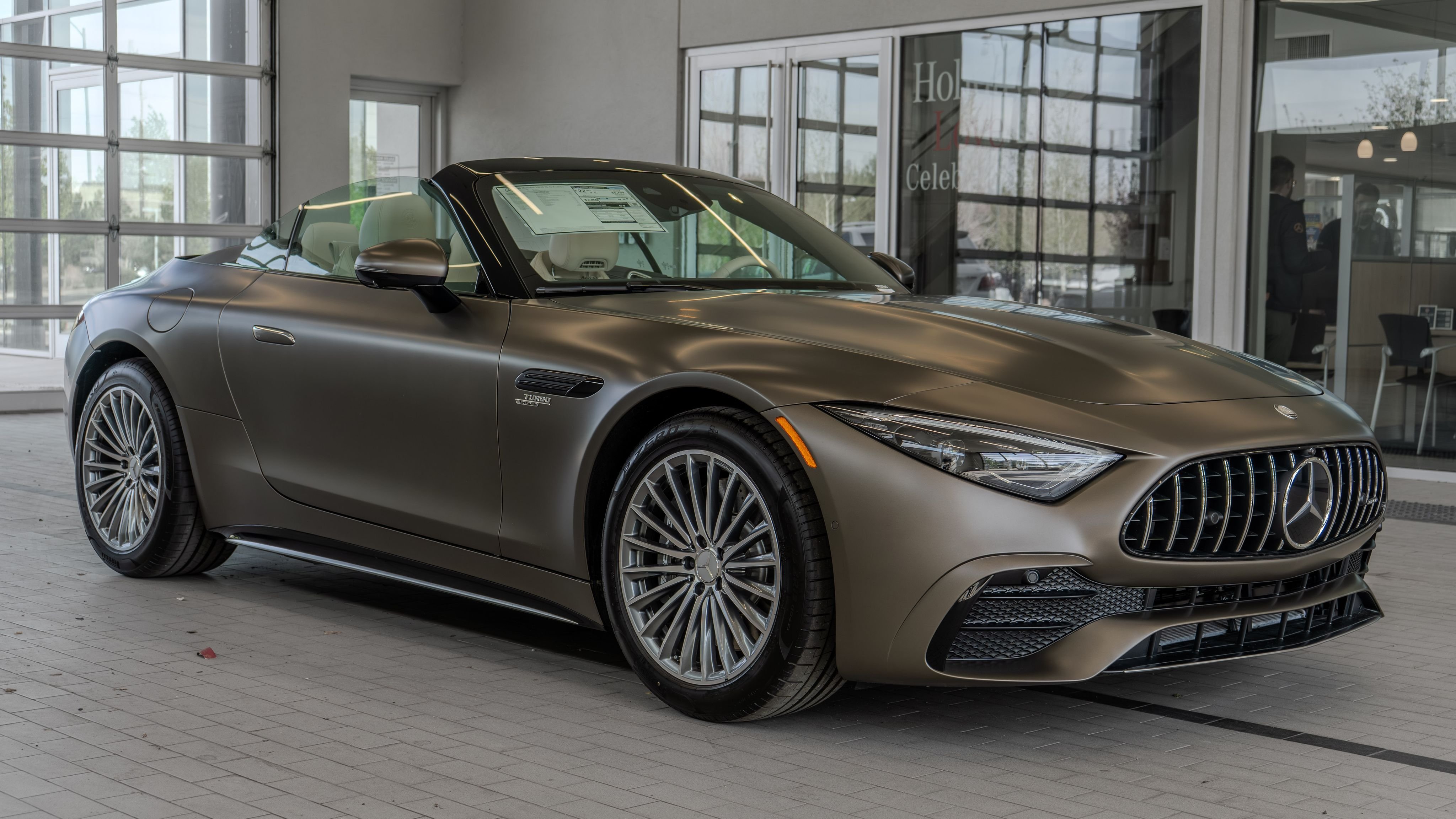 New 2026 Monza Grey Magno Mercedes-Benz SL 43 AMG® image 12