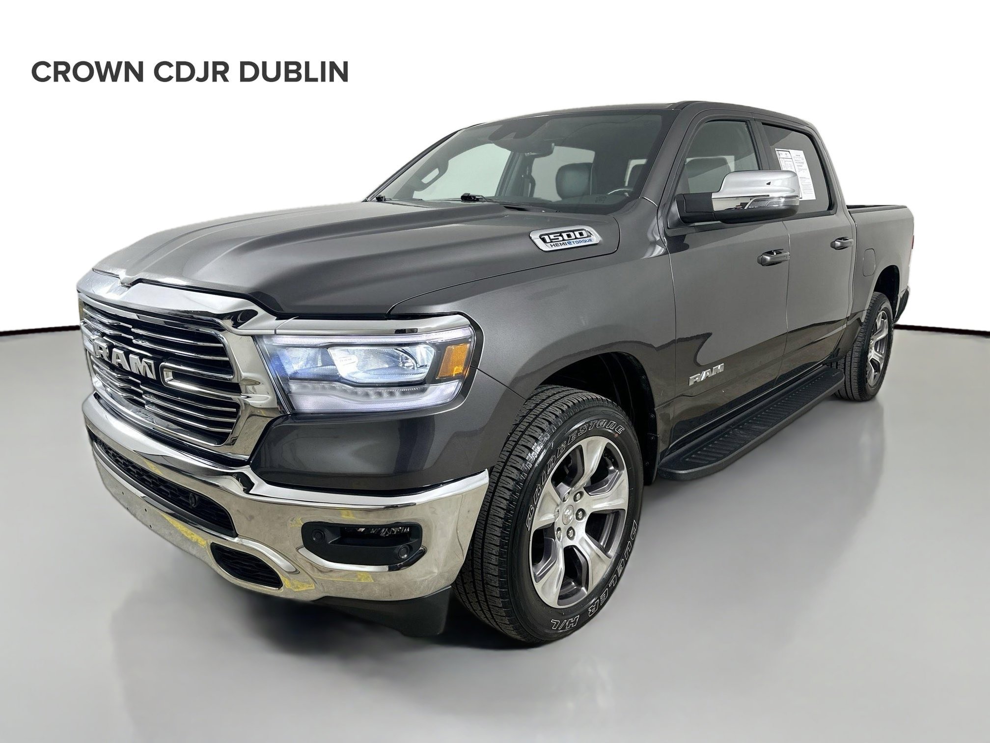 Used 2023 Granite Crystal Metallic Clearcoat Ram Laramie image 1