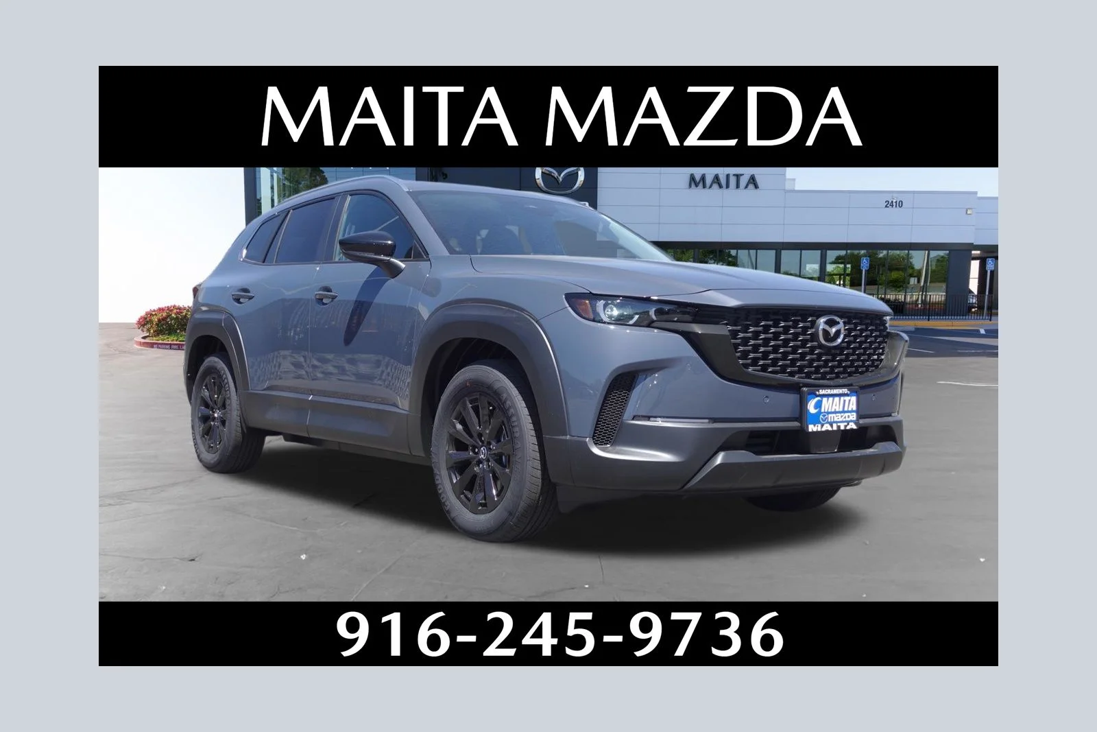 New 2026 Polymetal Gray Metallic Mazda Preferred image 1
