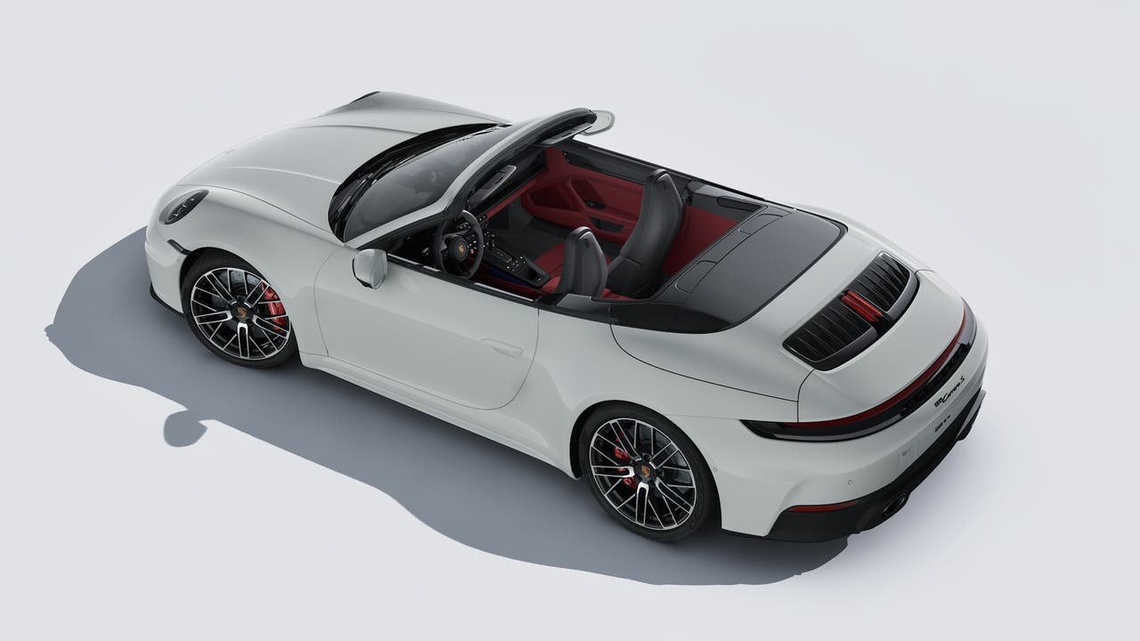 New 2026 Chalk Porsche Carrera S Cabriolet image 4