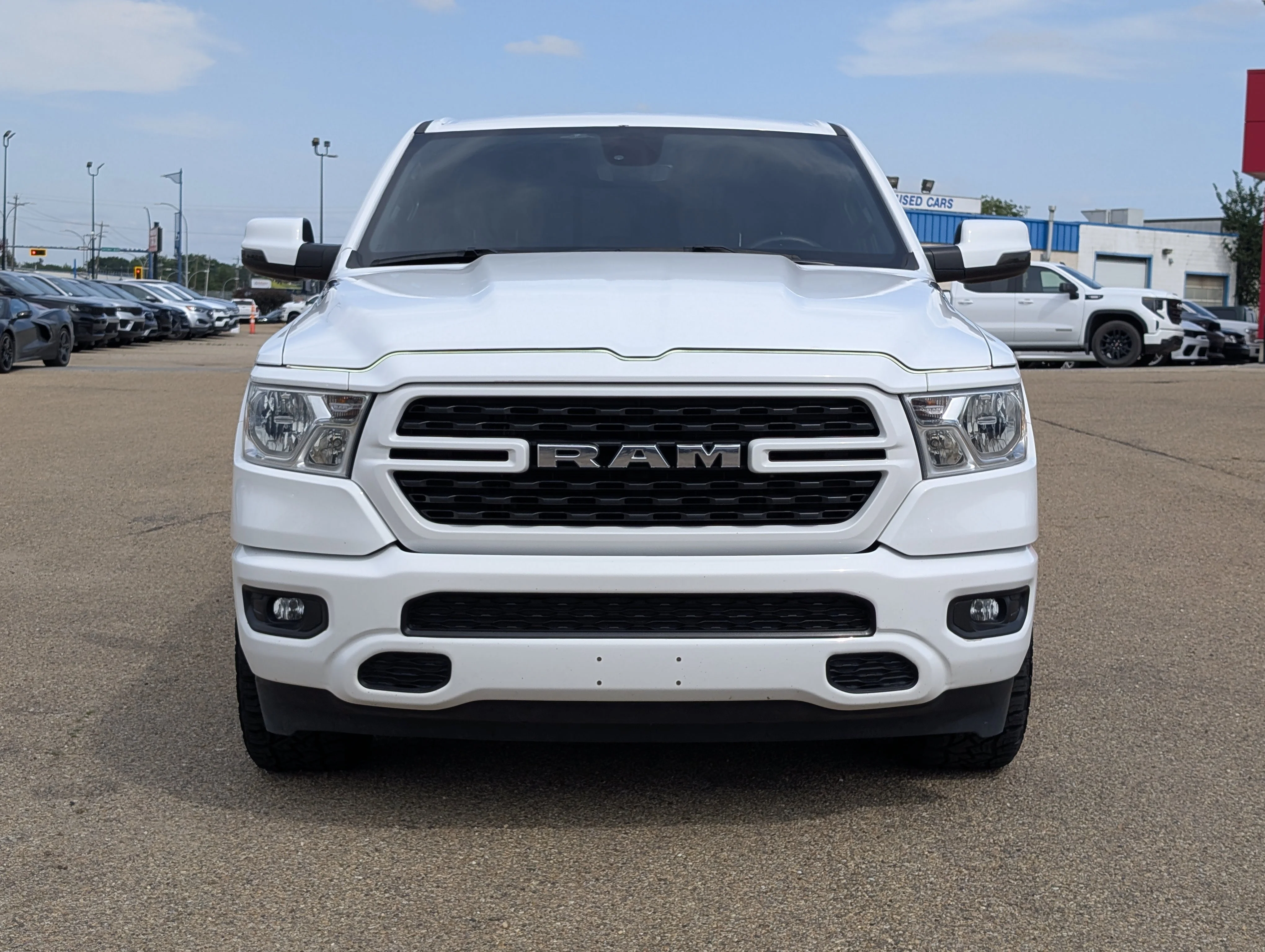 Used 2024 Bright White Ram Big Horn image 10