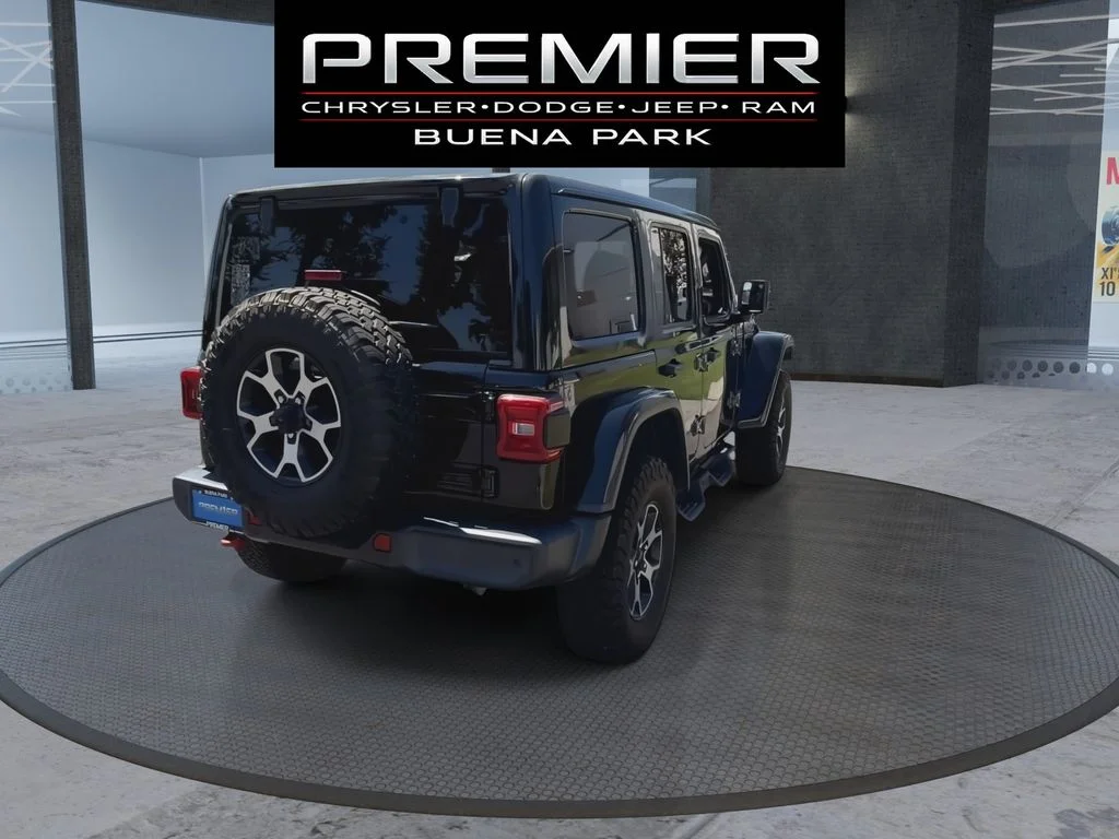 Used 2021 Black Jeep Unlimited Rubicon image 7