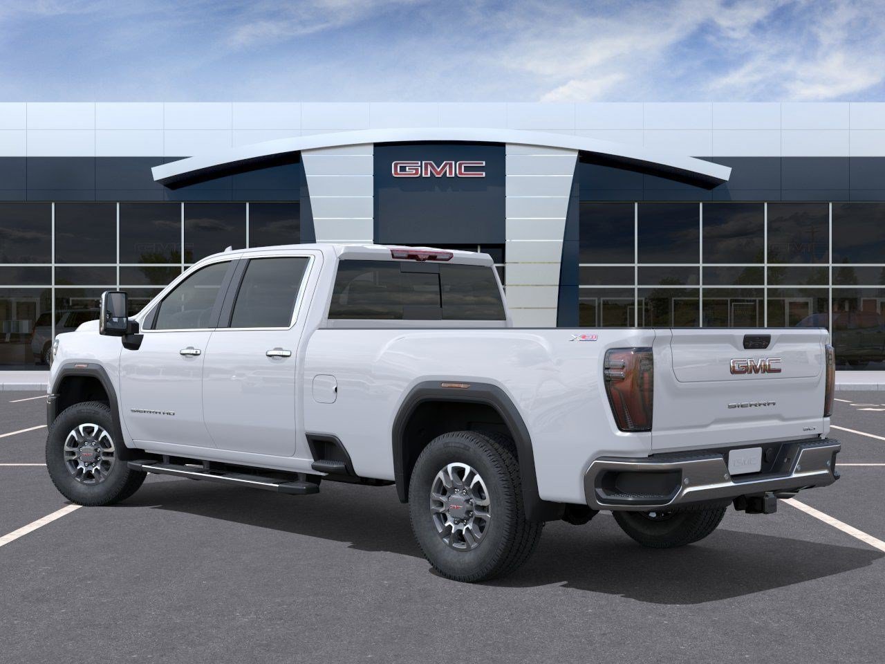 New 2026 Summit White GMC SLT image 3