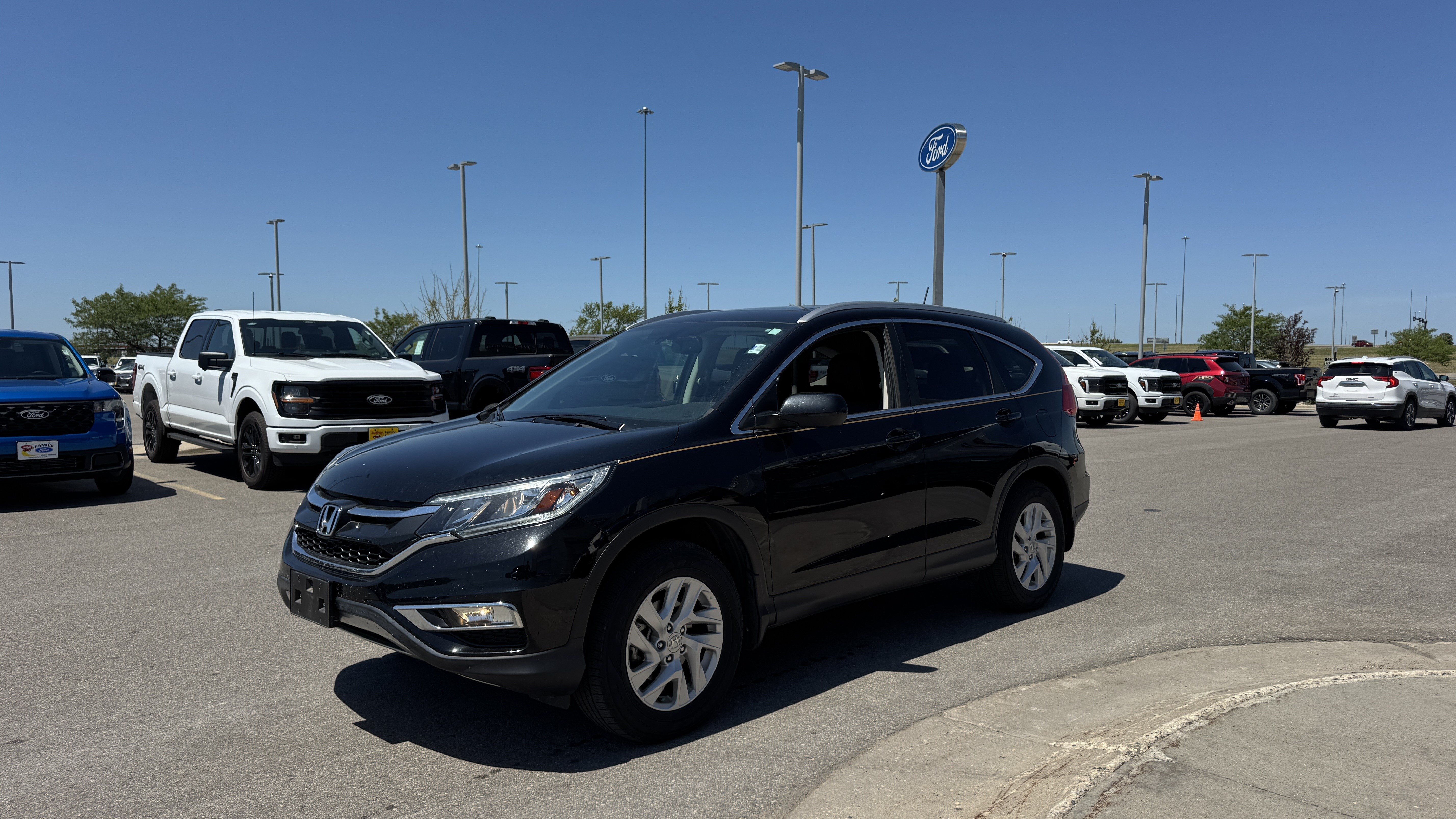 Used 2016 Crystal Black Pearl Honda EX-L image 2