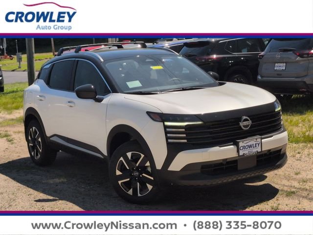 New 2026 Aspen White TriCoat / Super Black Two-tone Nissan SV image 1