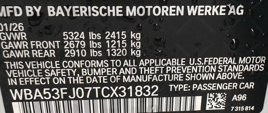 New 2026 Mineral White Metallic BMW 530i xDrive image 40