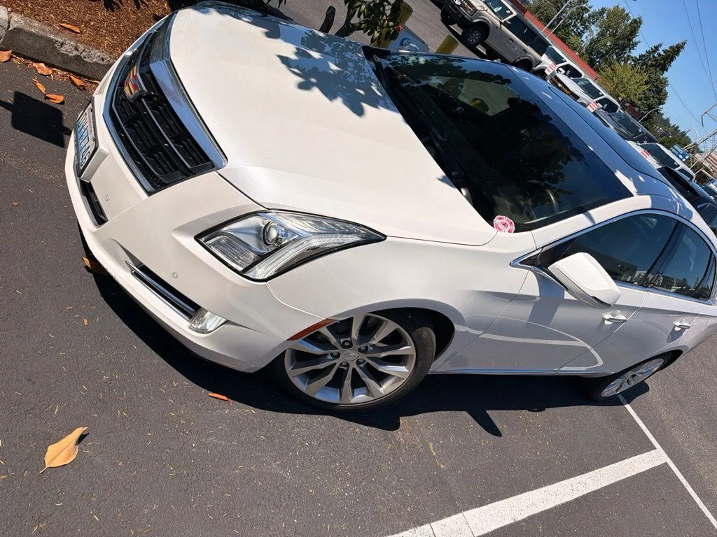Used 2017 Crystal White Tri-Coat Cadillac Luxury image 1