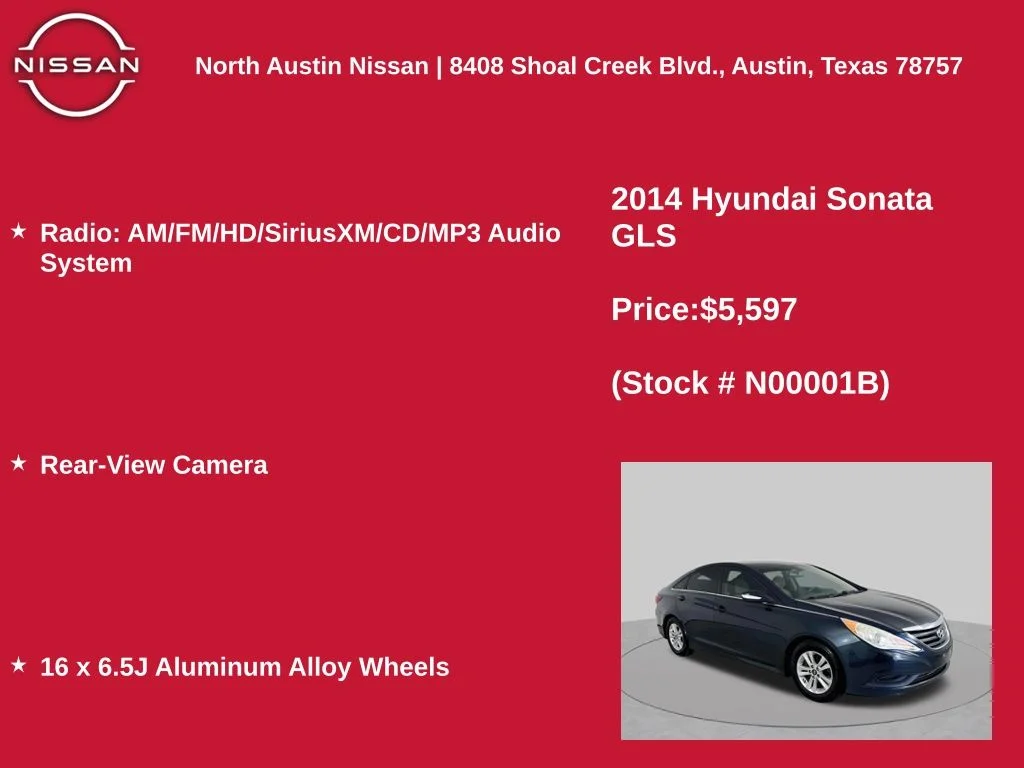 Used 2014 Blue Hyundai GLS image 11