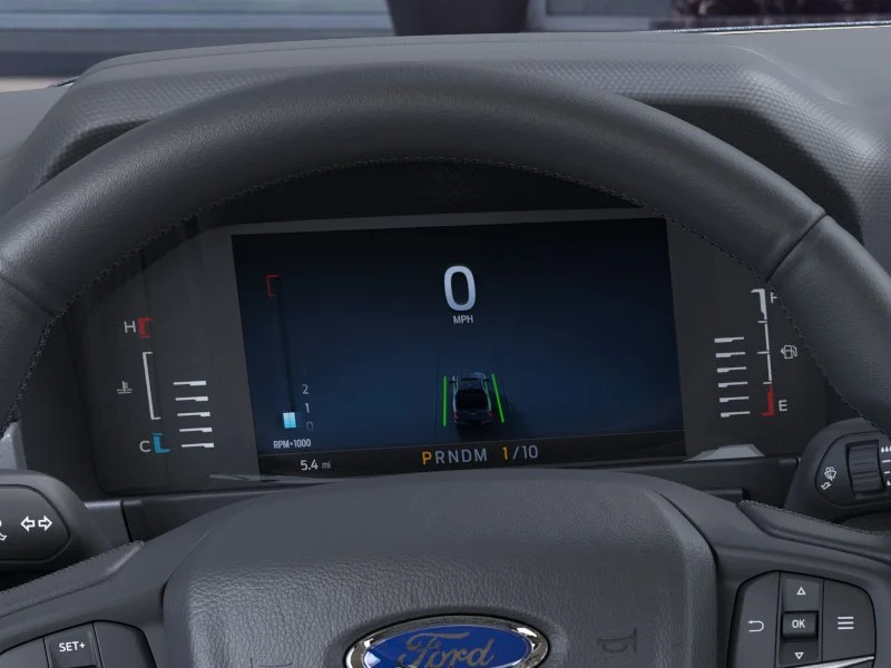 New 2025 Azure Gray Metallic Tri-coat Ford XLT image 13