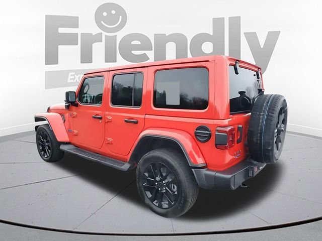 Used 2025 Red Jeep Sahara 4xe image 3