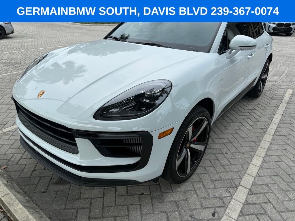 Used 2022 Carrara White Metallic Porsche S image 1