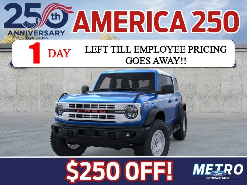 New 2026 Velocity Blue Metallic Ford Heritage Edition image 3