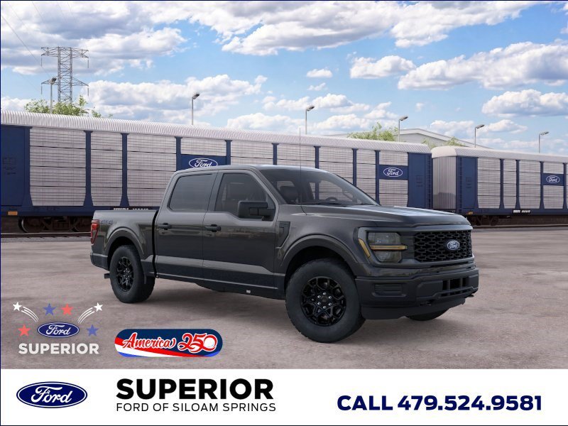 New 2026 Agate Black Metallic Ford STX image 7