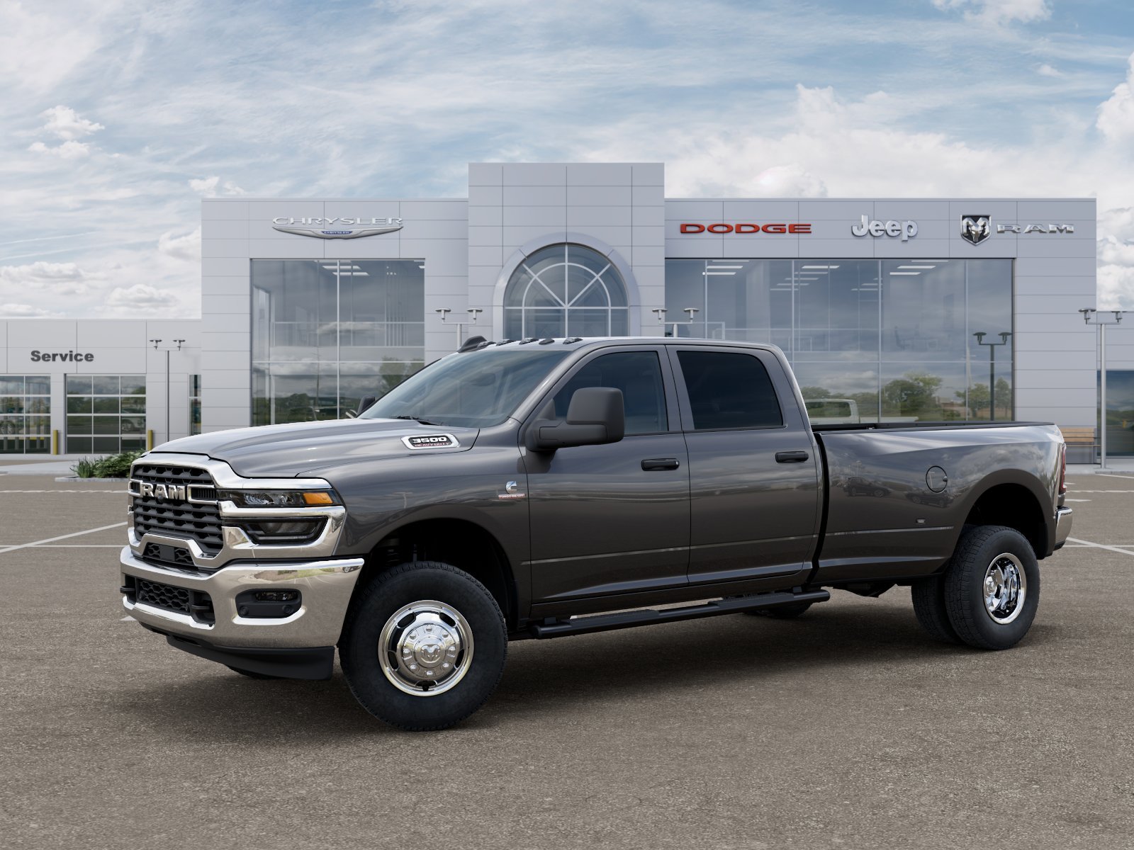 New 2026 Granite Crystal Metallic Clear-Coat Exterior Paint RAM Tradesman image 28