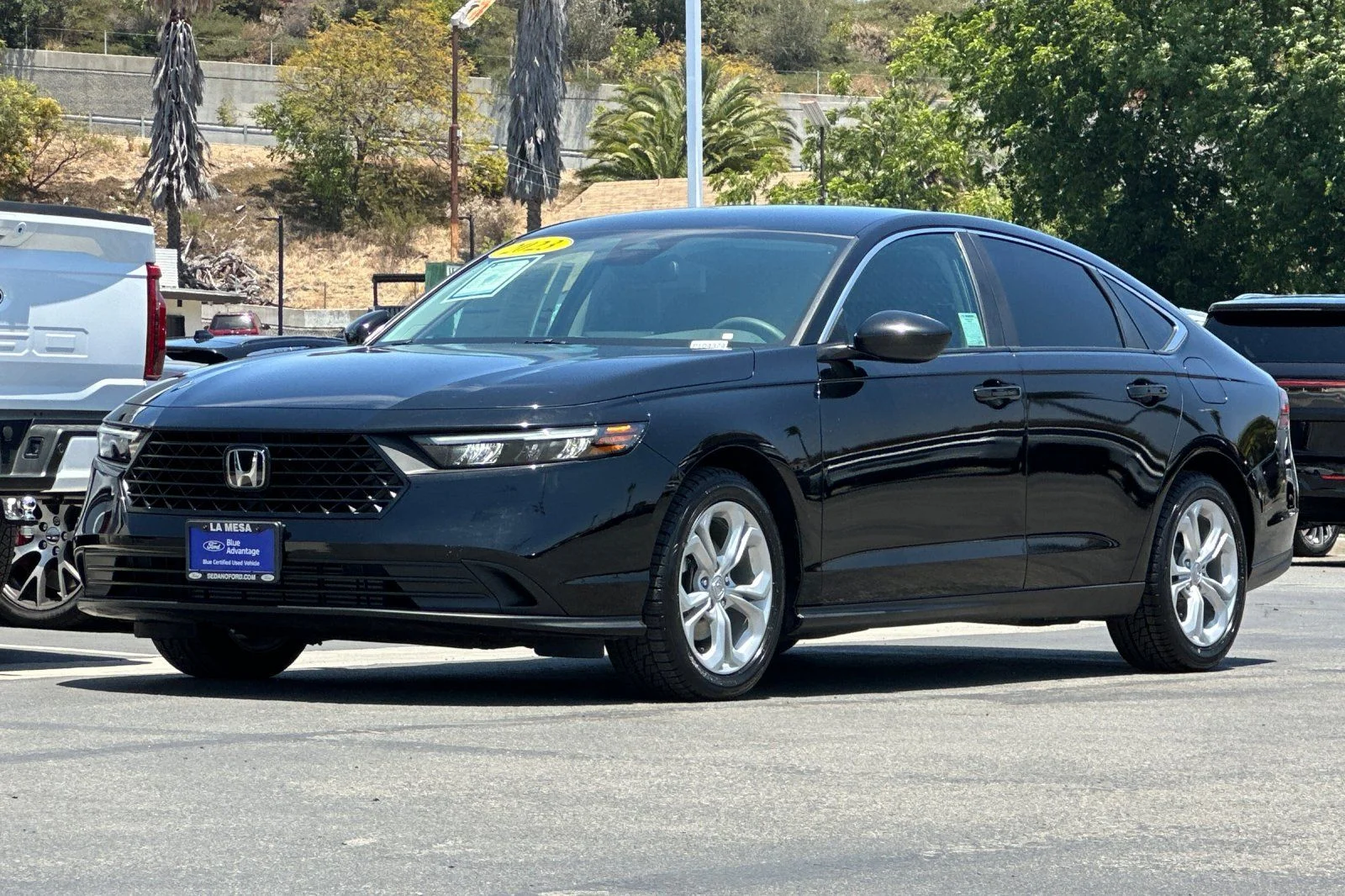 Certified Used 2023 Crystal Black Pearl Honda LX image 7