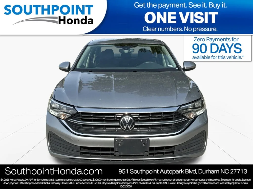 Used 2024 Rising Blue Metallic Volkswagen 1.5T SE image 2