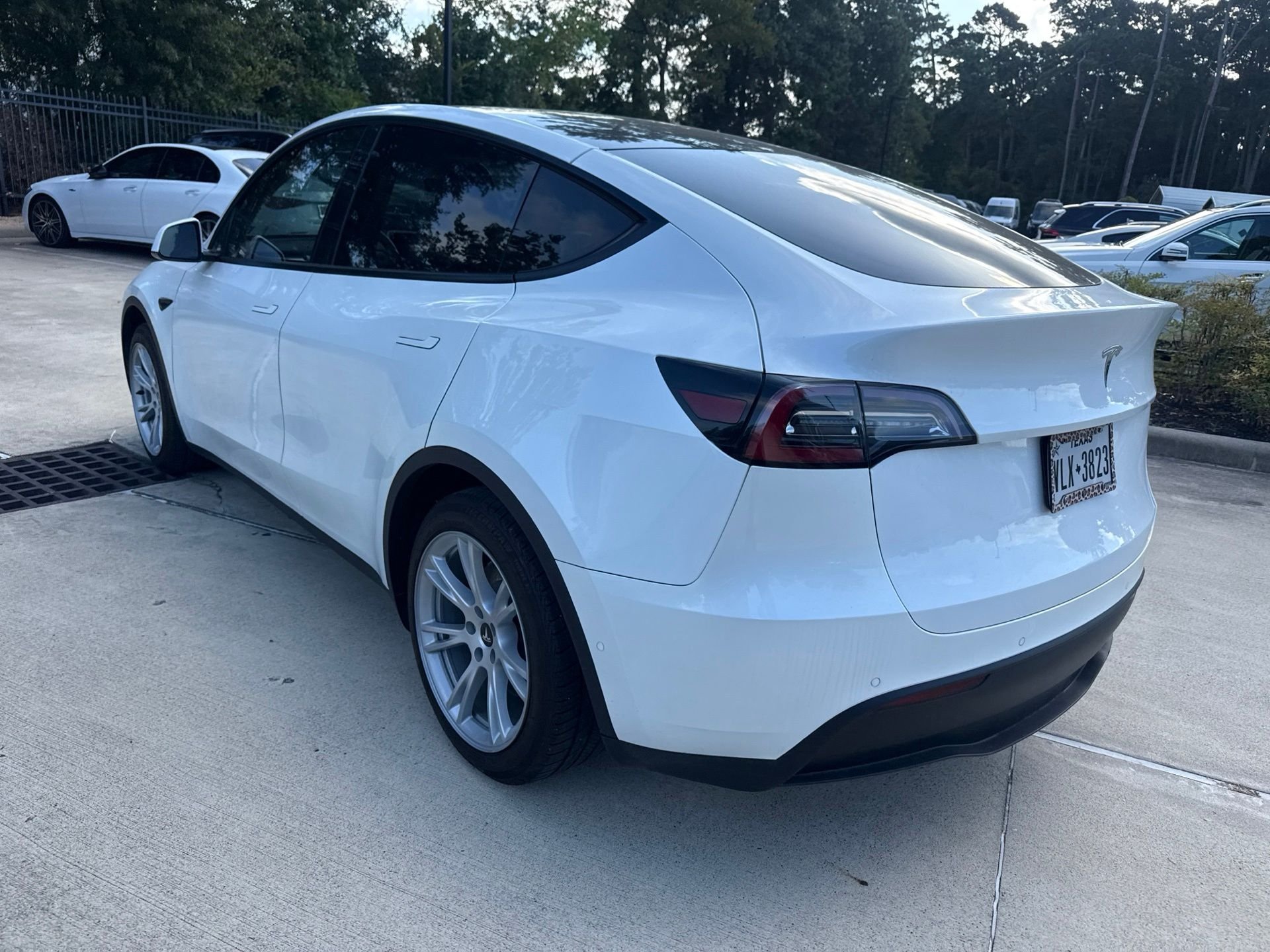 Used 2020 Pearl White Multi-Coat Tesla Long Range image 6