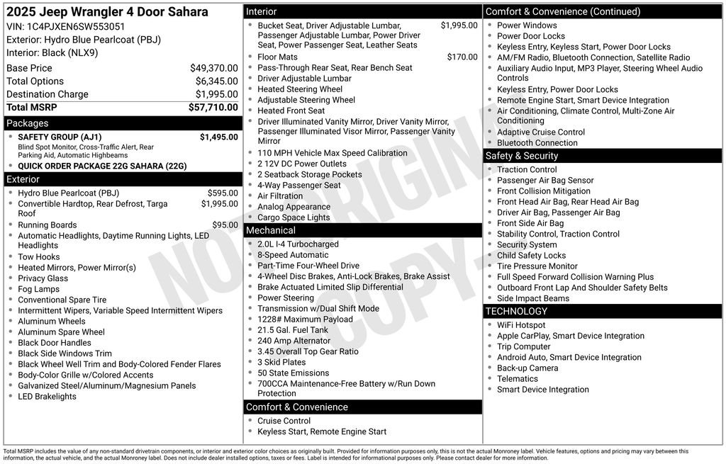 2025 Jeep Wrangler 4-Door Sahara - Photo 8