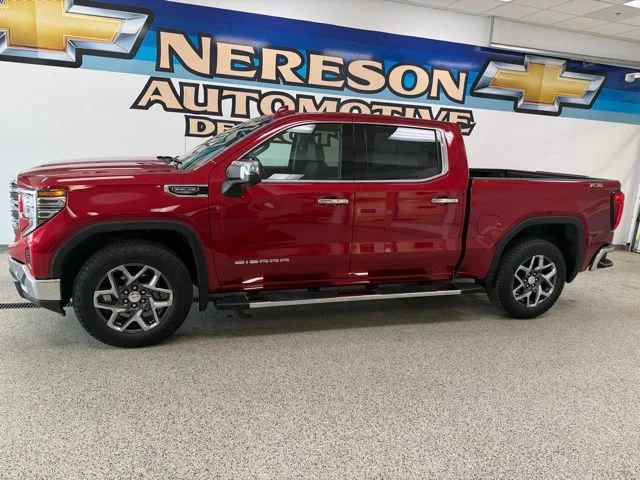 Used 2024 GMC Sierra 1500 SLT with VIN 1GTUUDED1RZ277273 for sale in Detroit Lakes, Minnesota