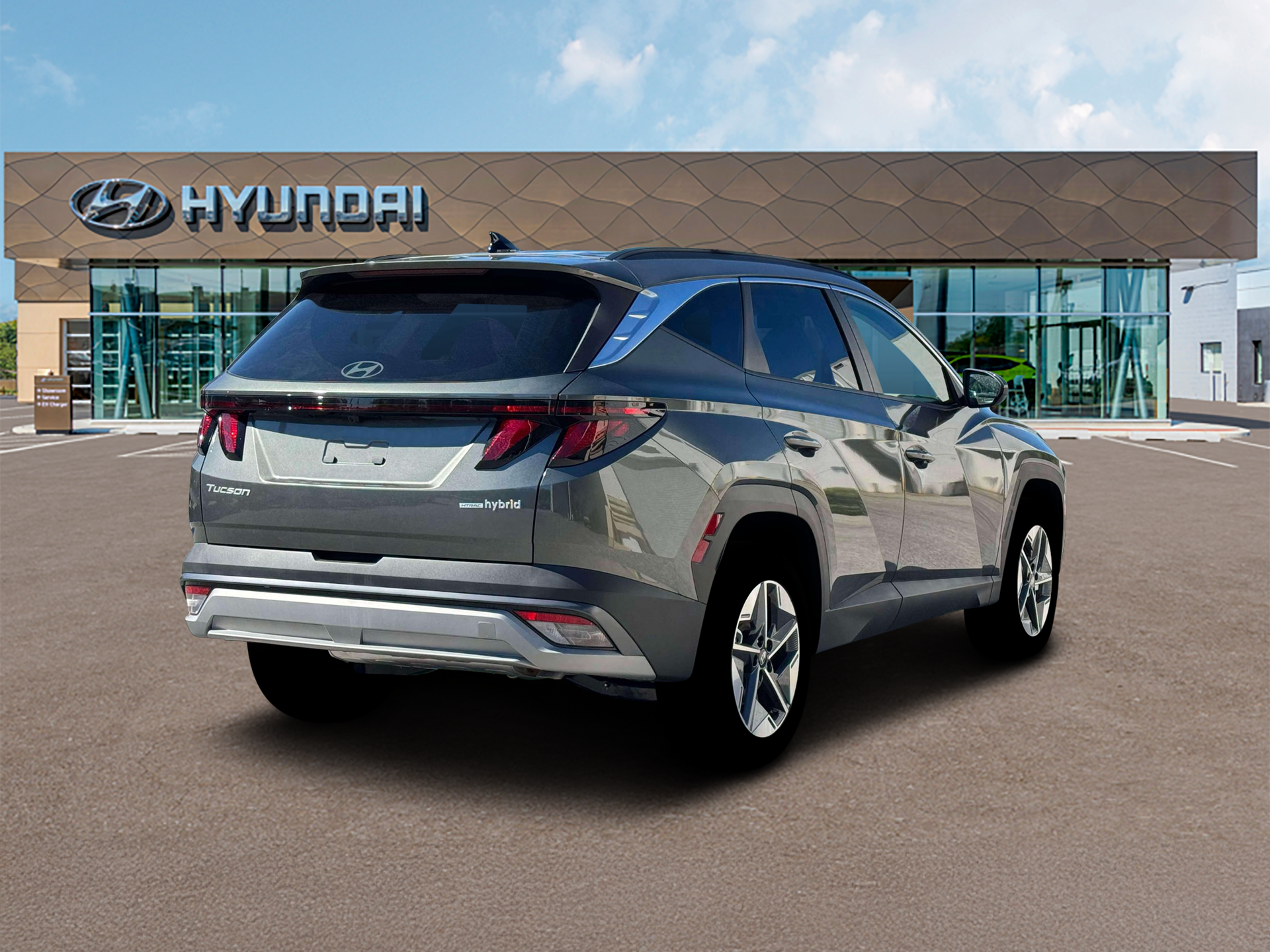 New 2026 Amazon Gray Hyundai SEL AWD image 11