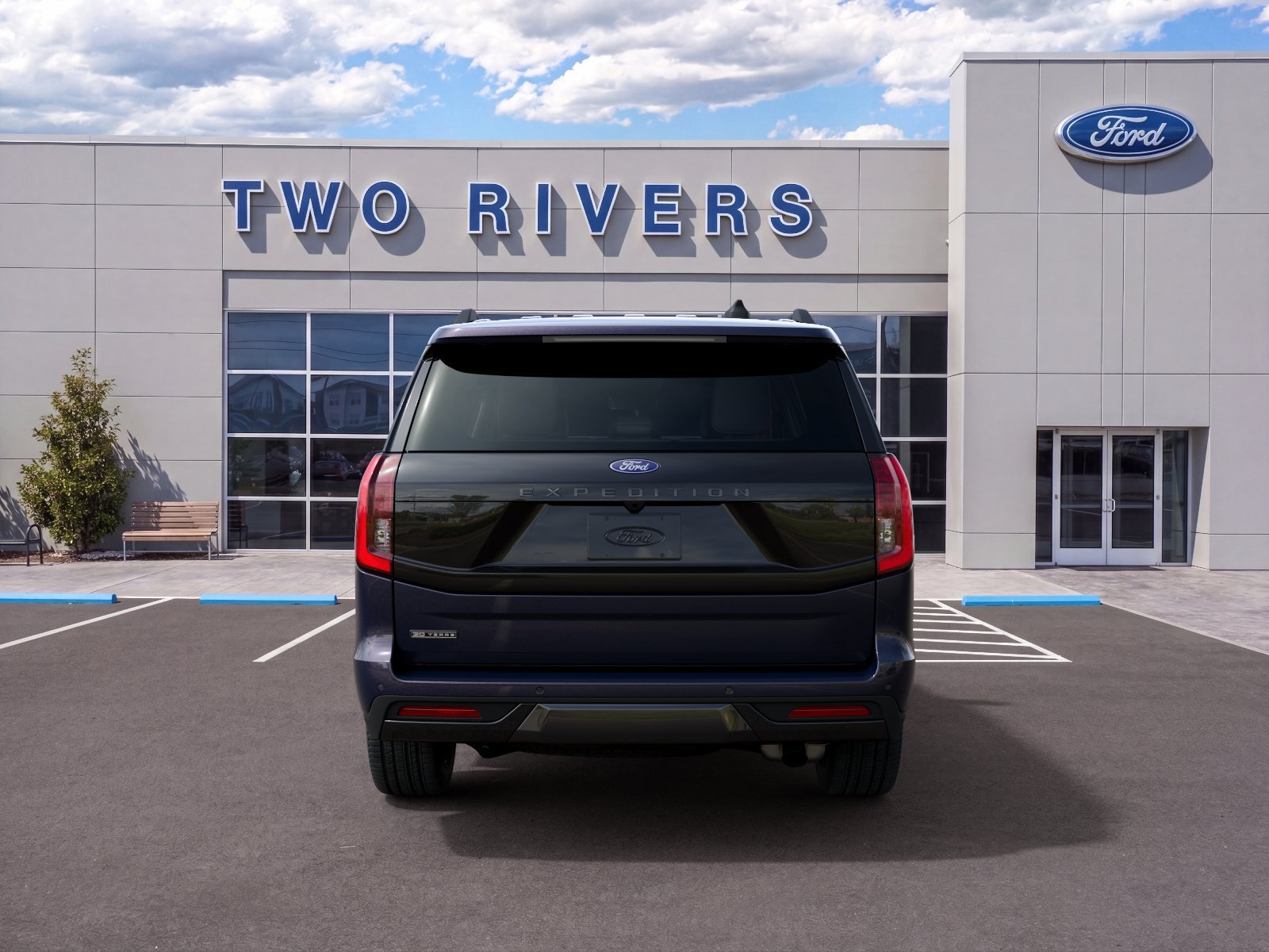 New 2027 Blue Ember Metallic Ford Platinum image 7