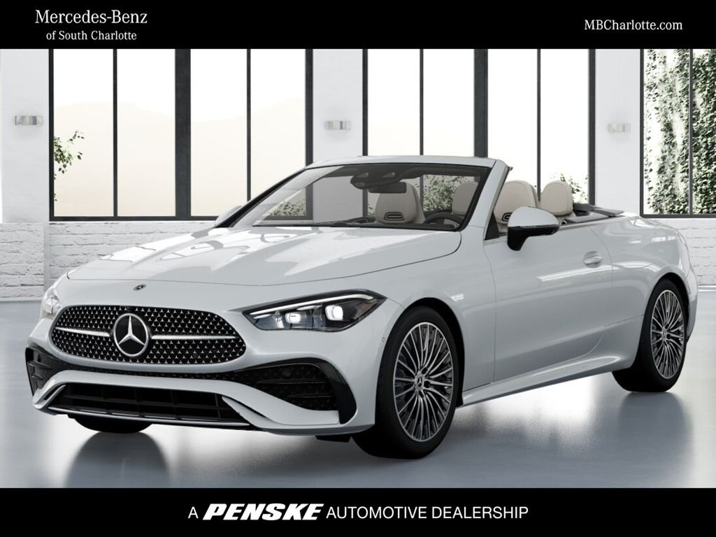 New 2026 MANUFAKTUR Moonlight White Metallic Mercedes-Benz CLE 450 image 1