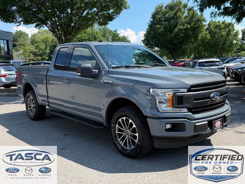 Used 2019 Abyss Gray Metallic Ford XLT image 1