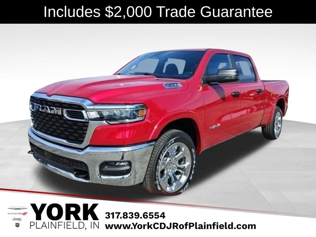 New 2026 Molten Red Pearl-Coat Exterior Paint RAM Big Horn/Lone Star image 1