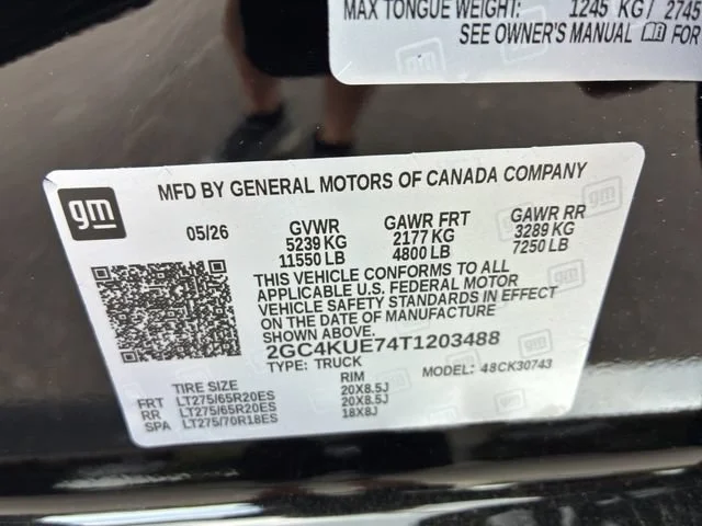 New 2026 Black Chevrolet LTZ image 10