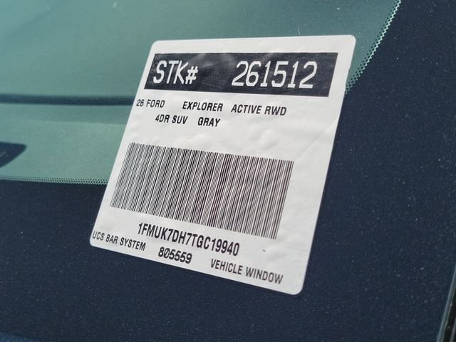 New 2026 Carbonized Gray Metallic Ford Active image 26