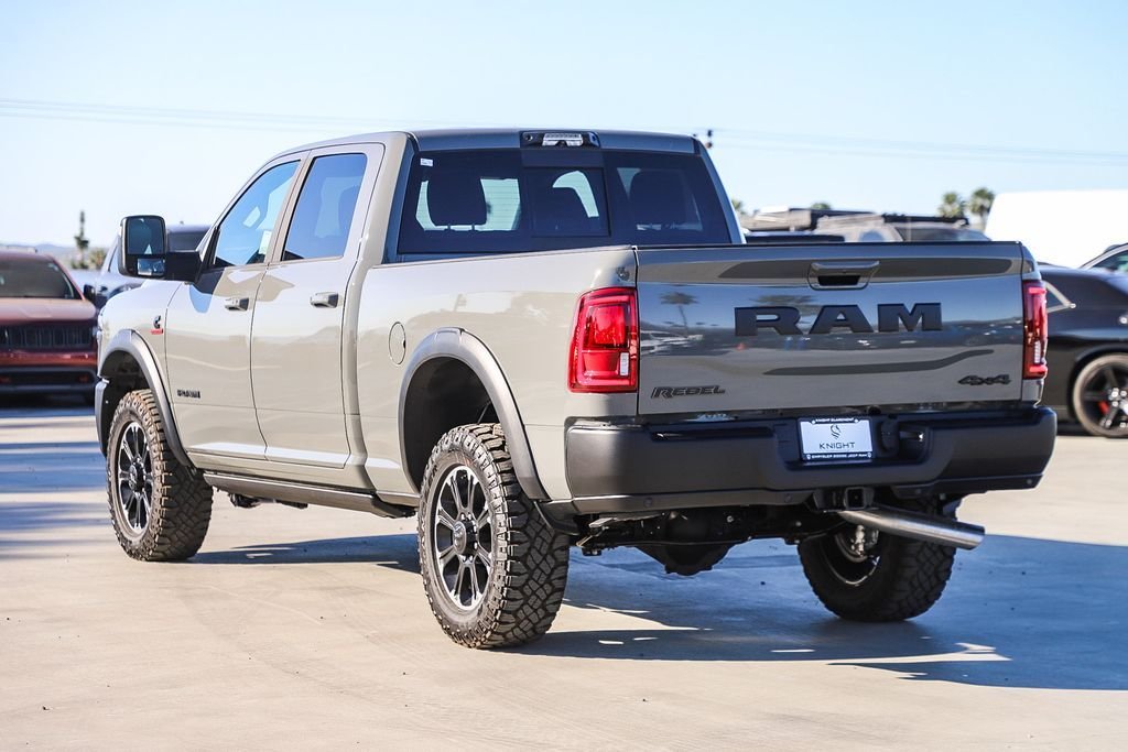 New 2026 Gray Clearcoat Ram Rebel image 8