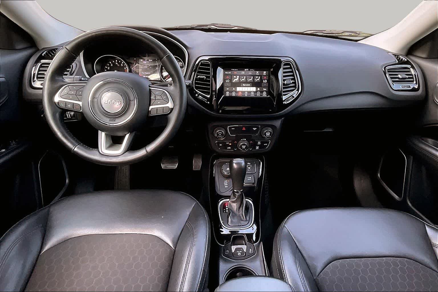 Used 2019 White Clearcoat Jeep Latitude image 14